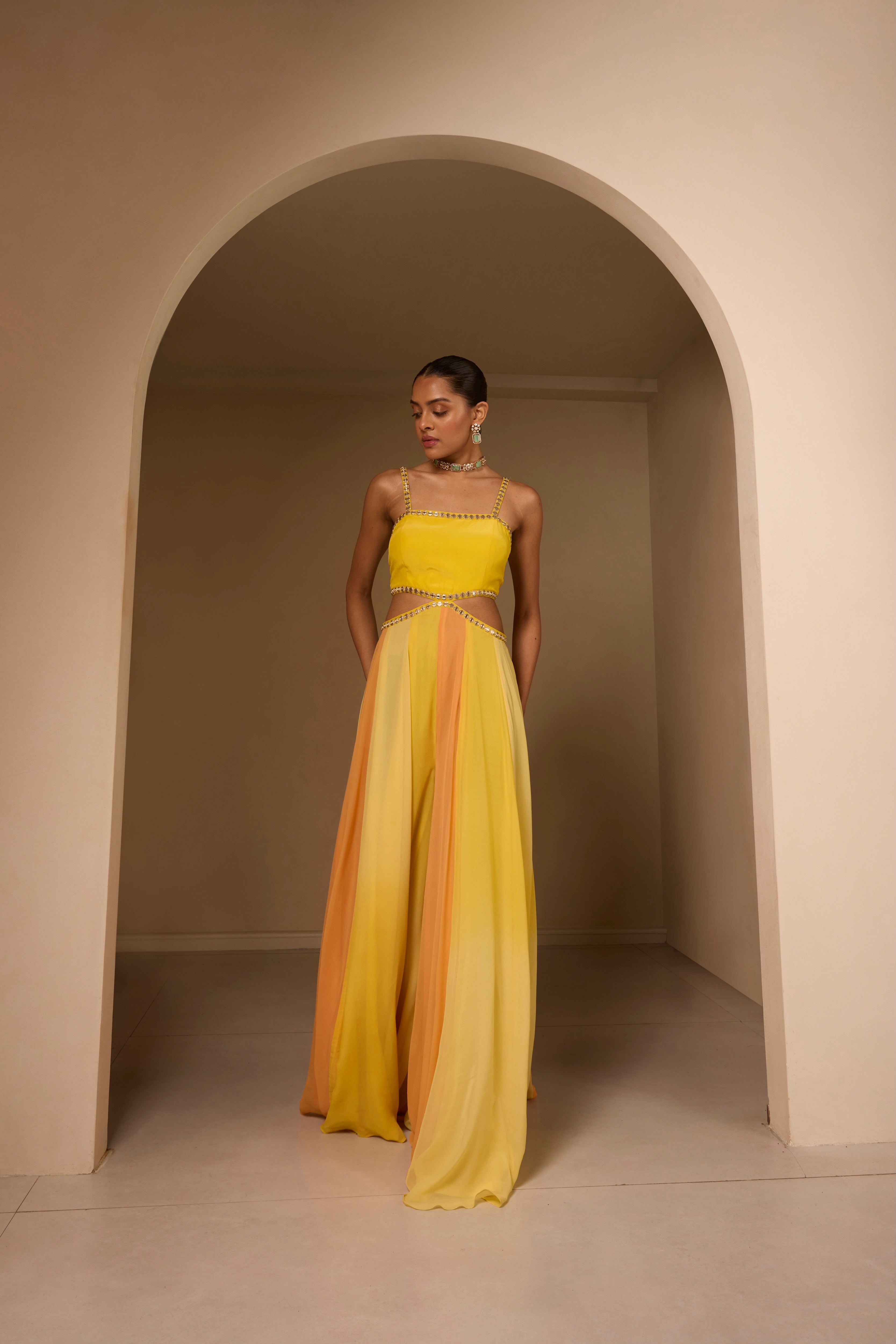 Sunflare Jumpsuit Sari Palace Sunflare Jumpsuit Sari Palace