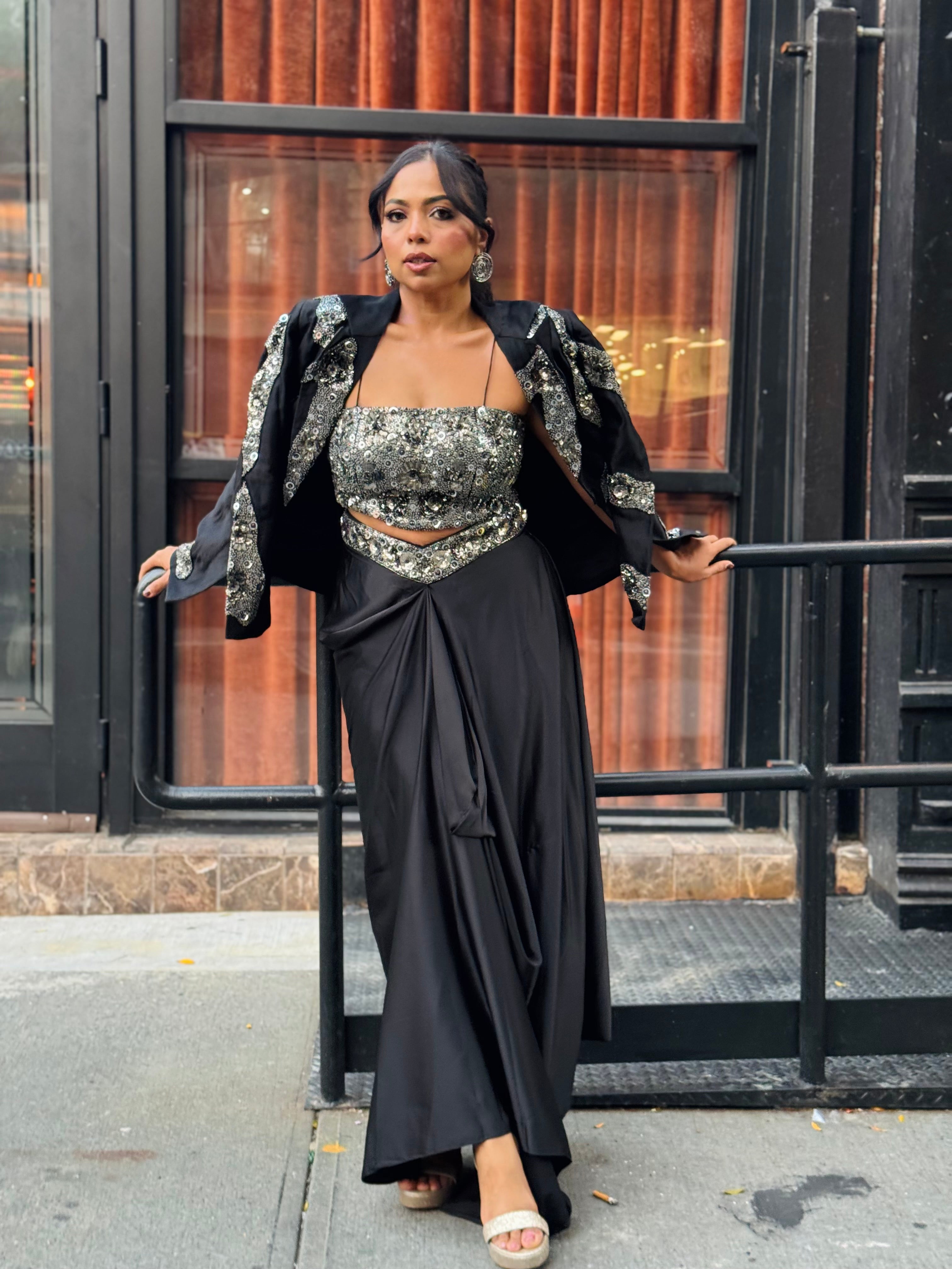 Jacket Skirt Set
