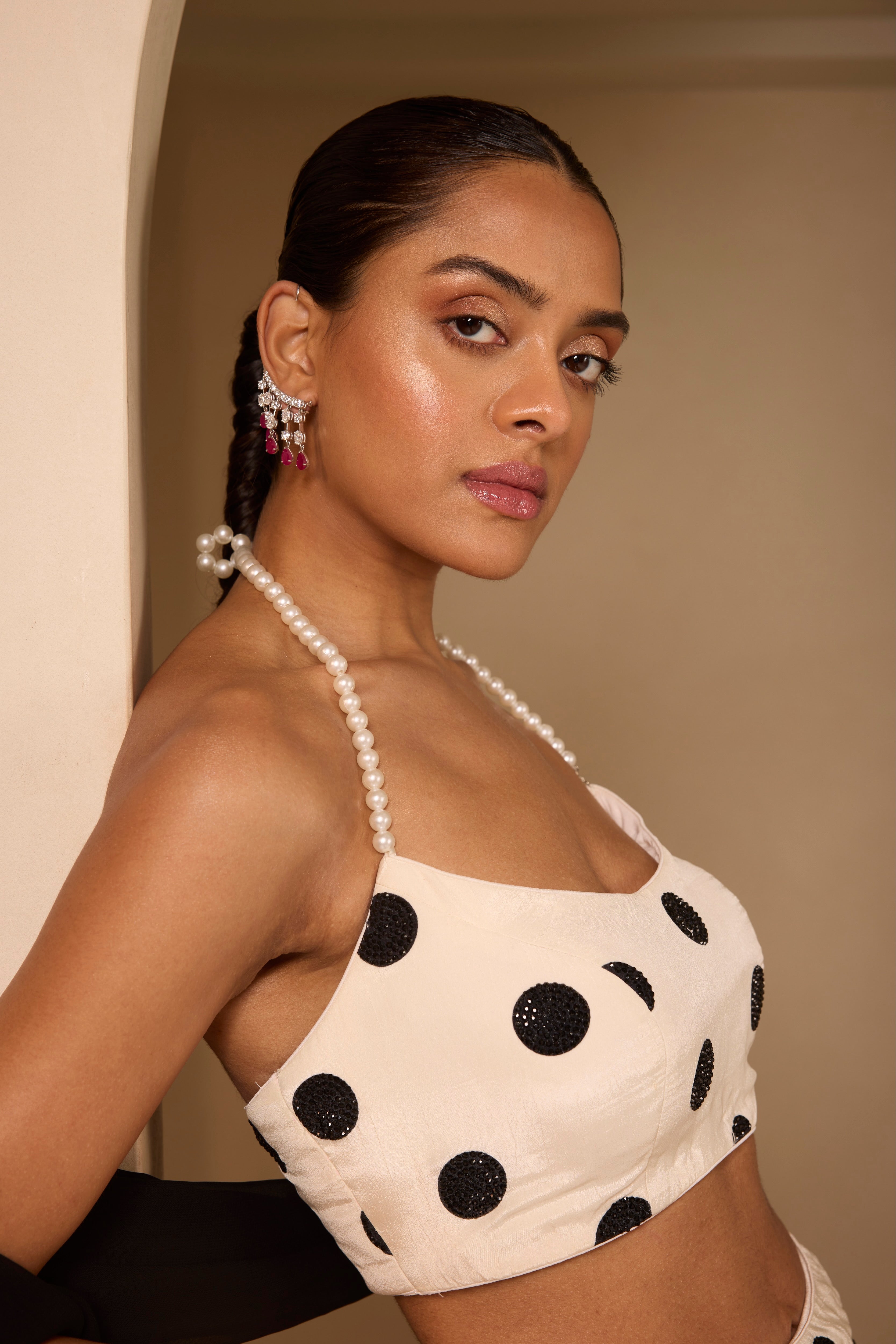 Midnight Polka Lengha